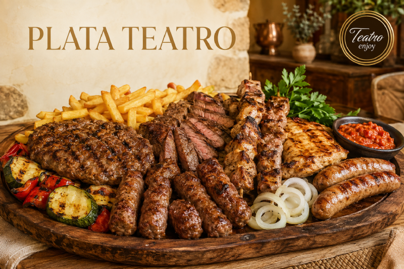 PLATA TEATRO – raskošna mesna plata s roštilja za društvo koje zna uživati!